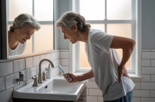 Lower Back Pain On One Side When Brushing Teeth